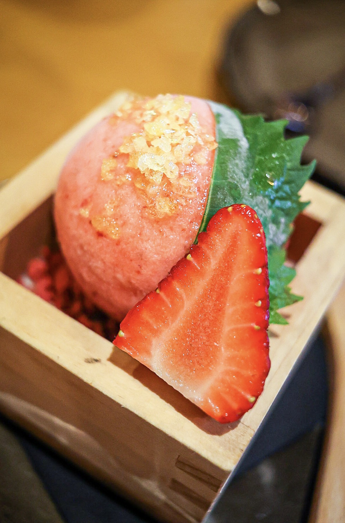 strawberry parfait