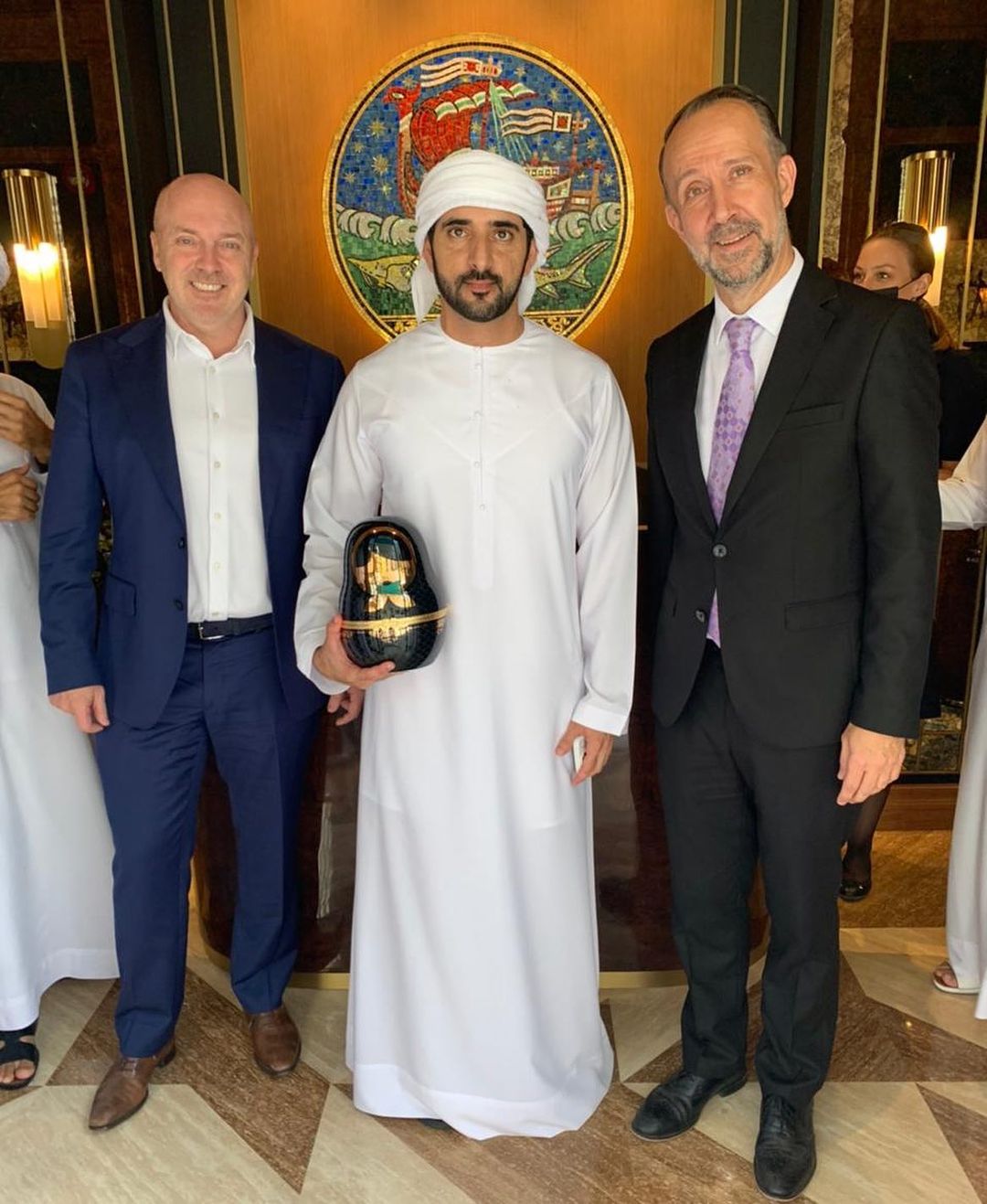 Sheikh Hamdan Caviar Kaspia