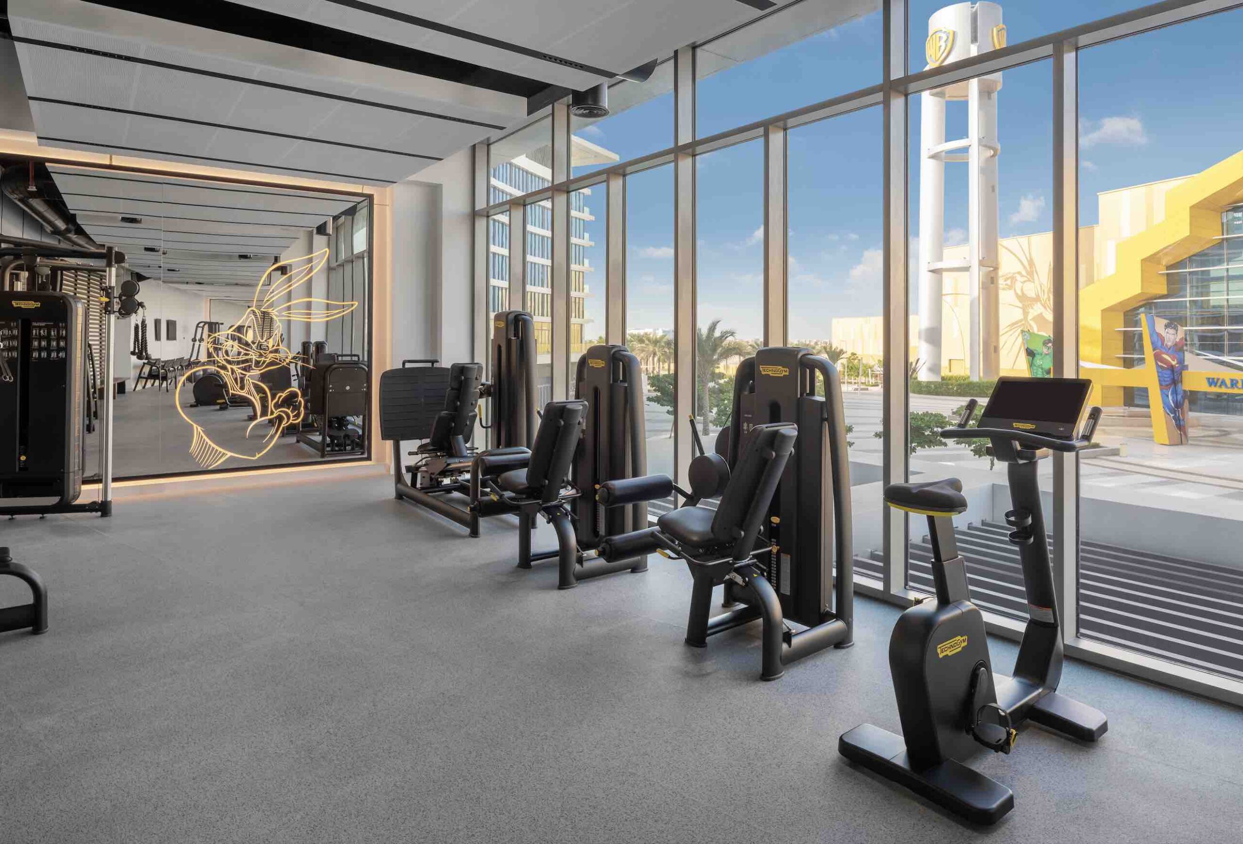 The WB Abu Dhabi Gym