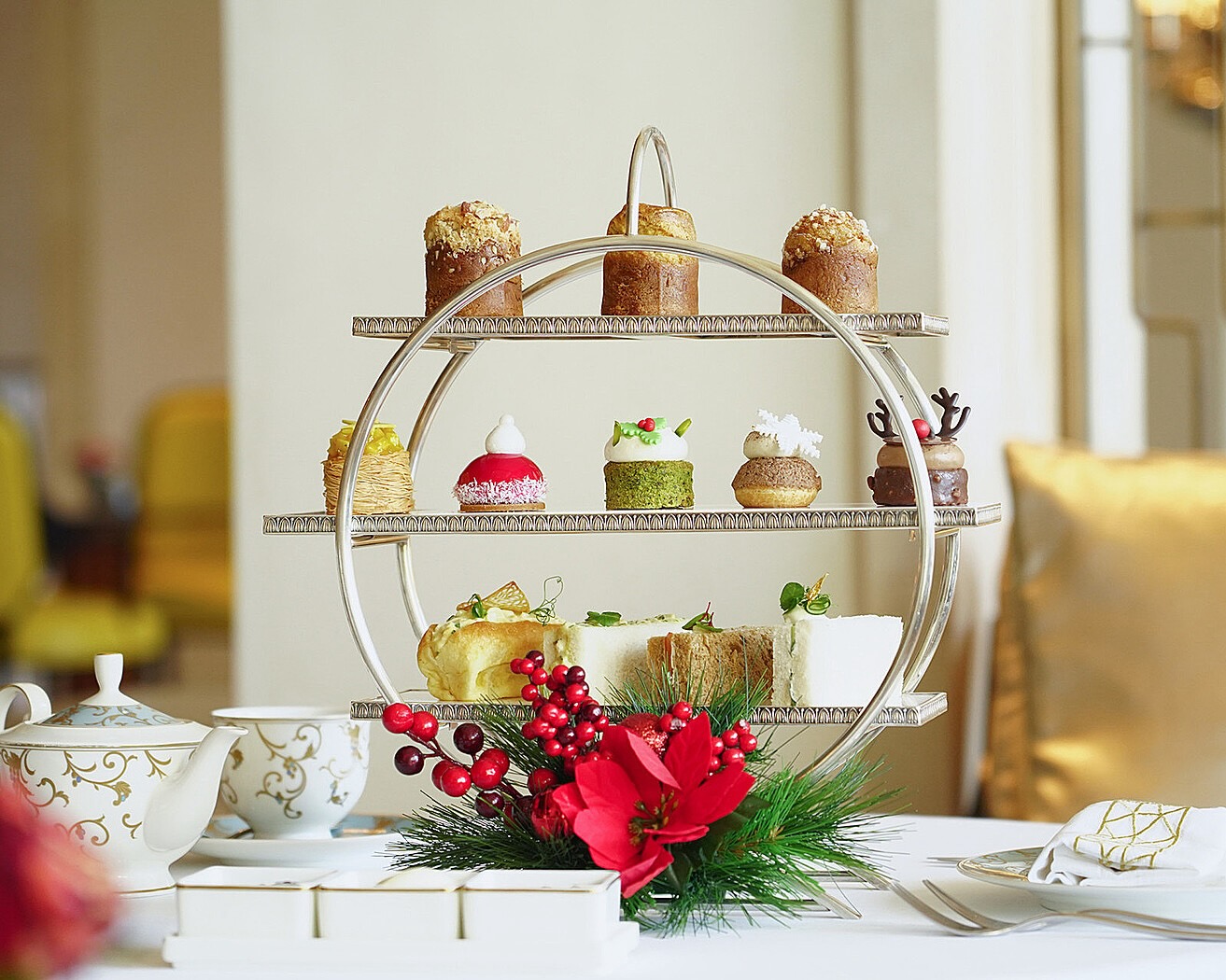 festive afternoon tea