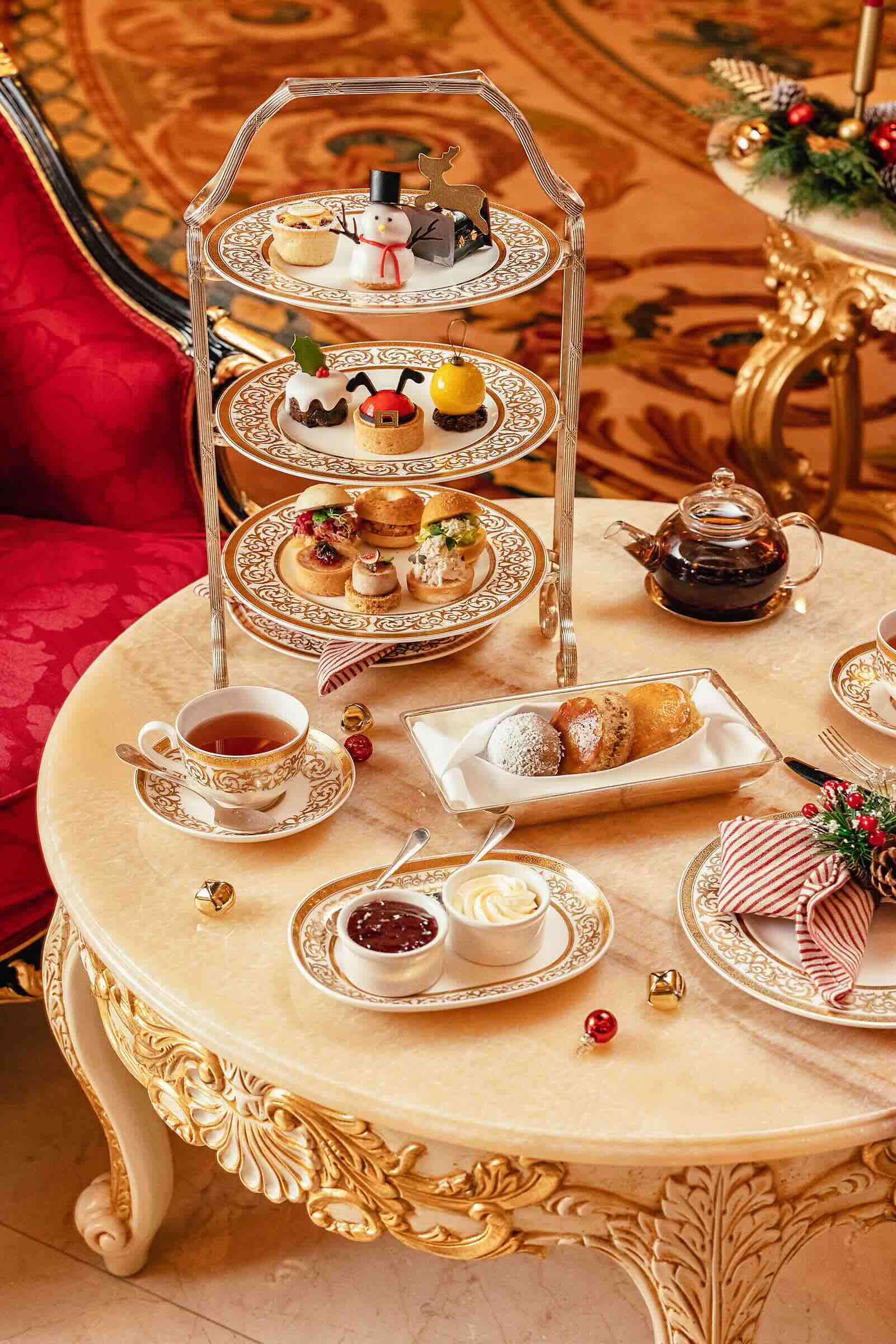 festive afternoon tea