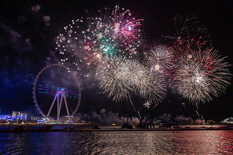 UAE Union Day fireworks