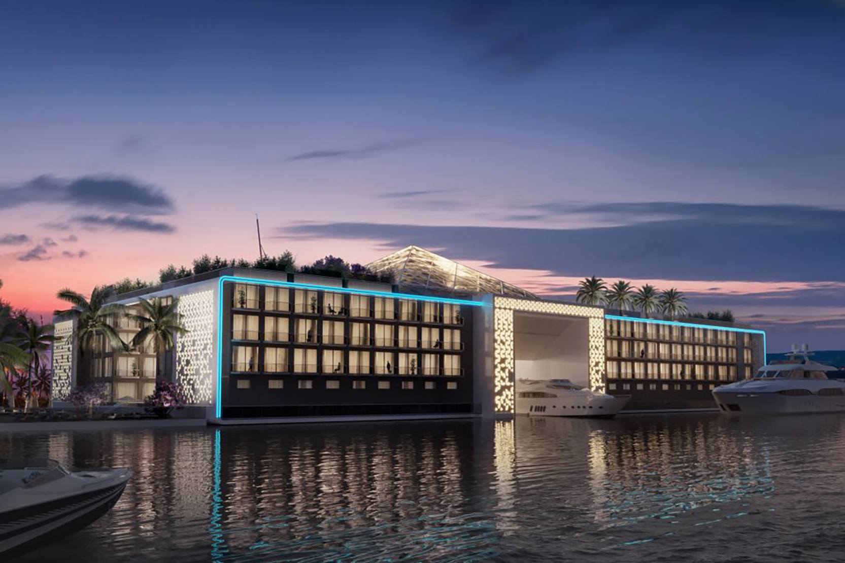 Kempinski Floating Palace