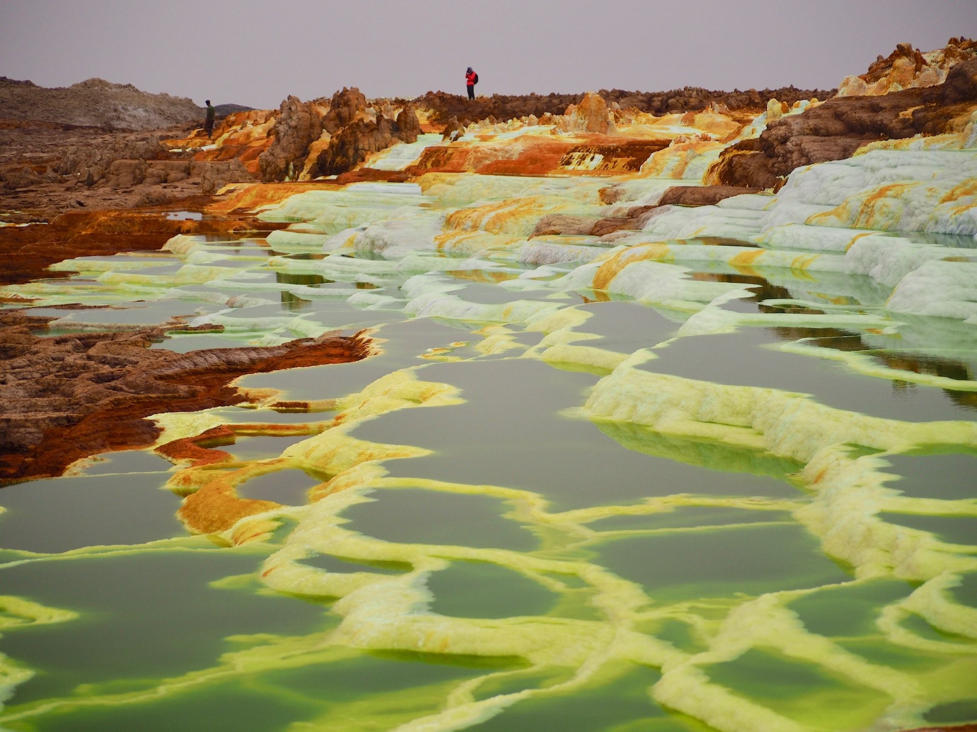 Danakil Depression in Ethiopia 