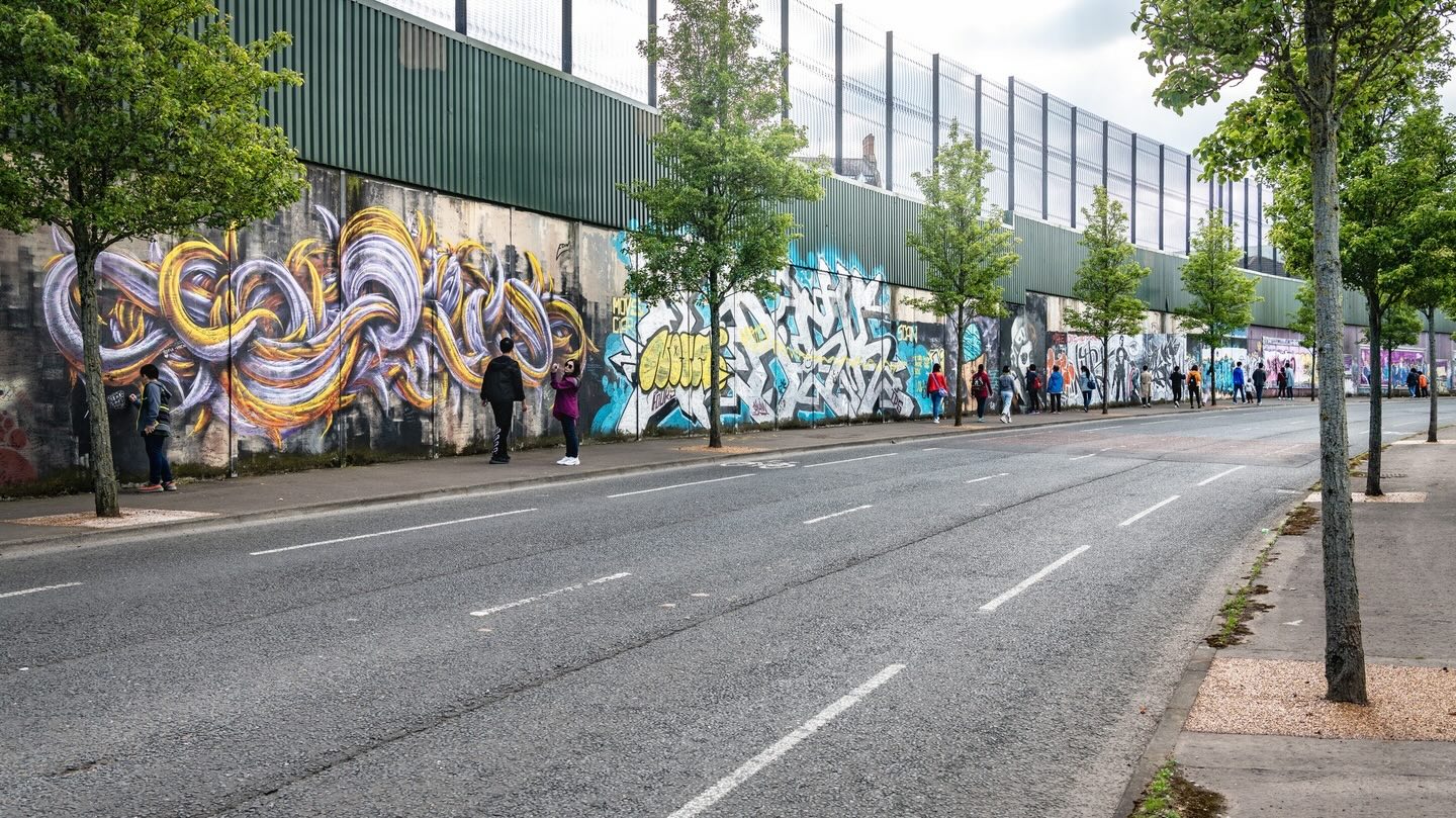 Peace Wall Belfast