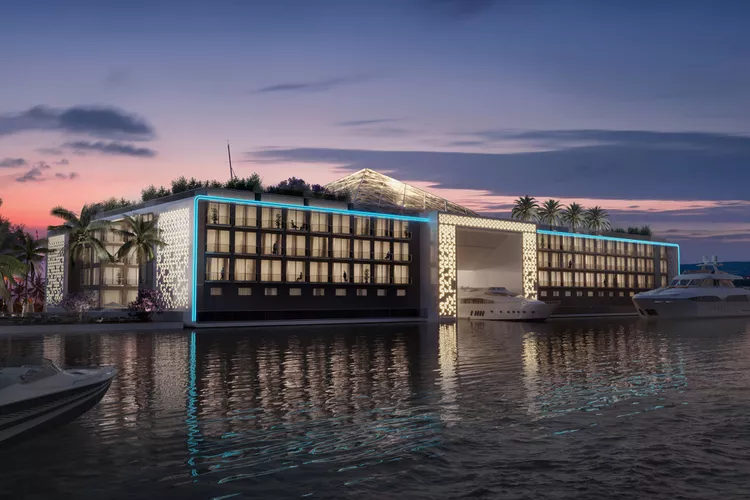 Kempinski Floating Palace