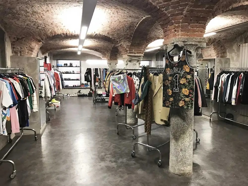 vintage shops in Milan