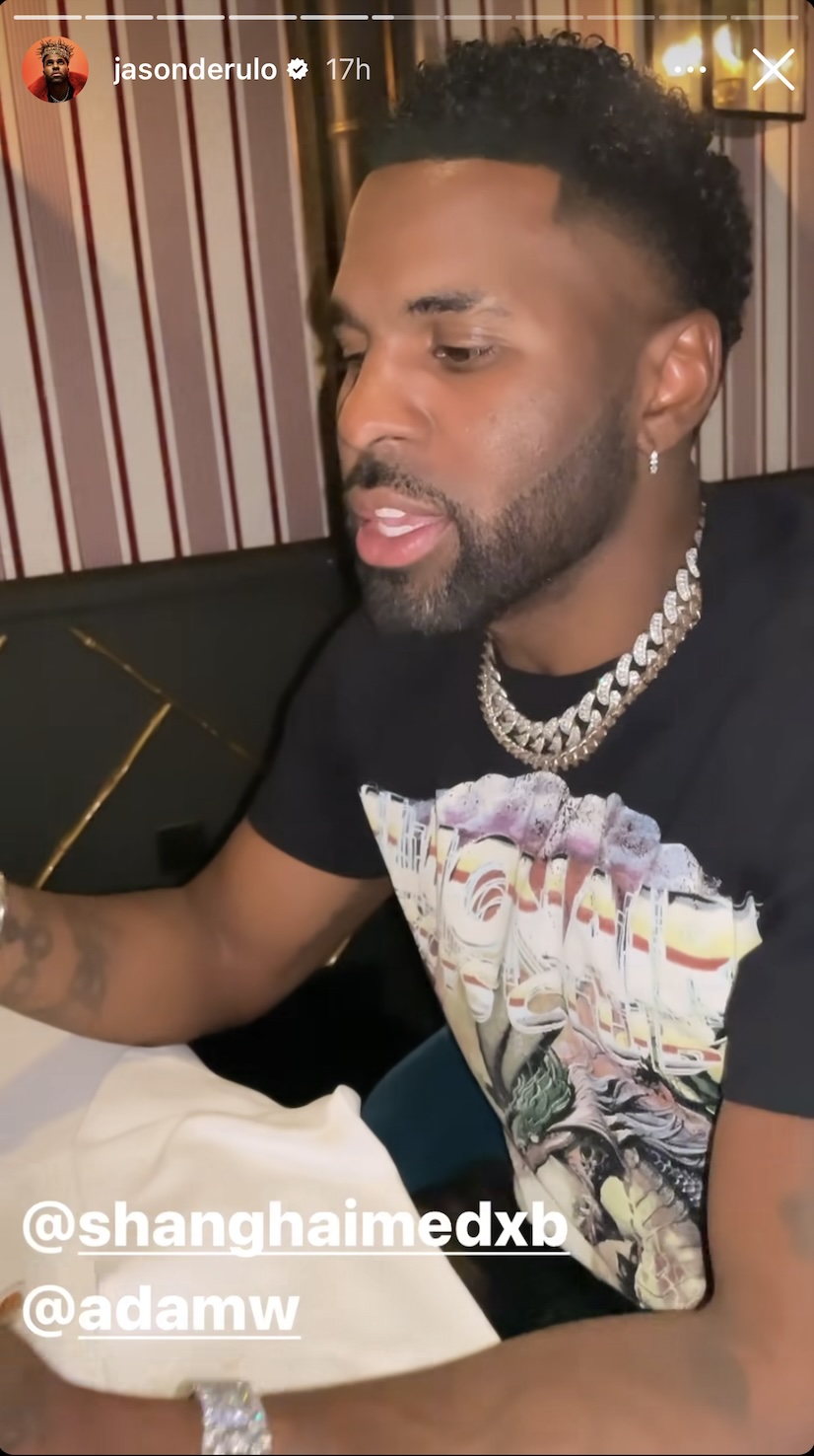 Jason Derulo at ShanghaiME Dubai