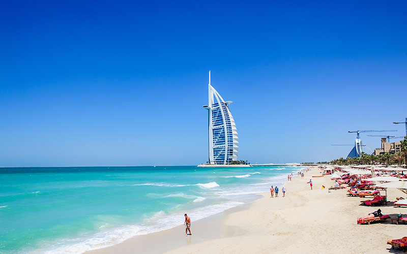 best beaches in Dubai