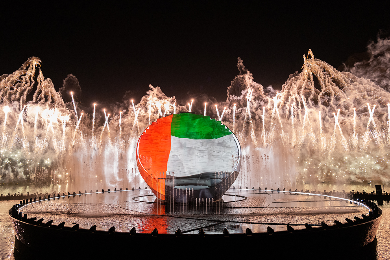 Eid al-Fitr fireworks in Dubai