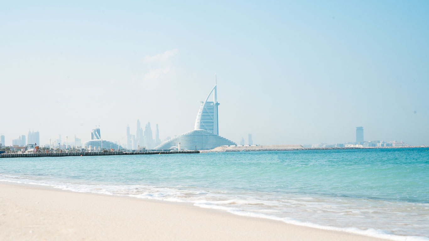 best beaches in Dubai