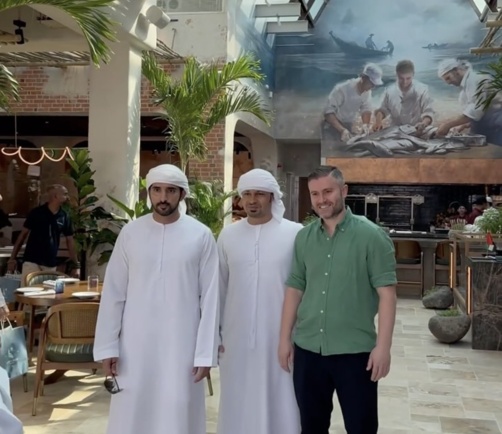 Sheikh Hamdan at Bordo Mavi