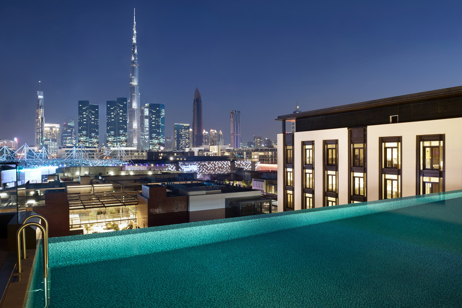 night swimming in Dubai