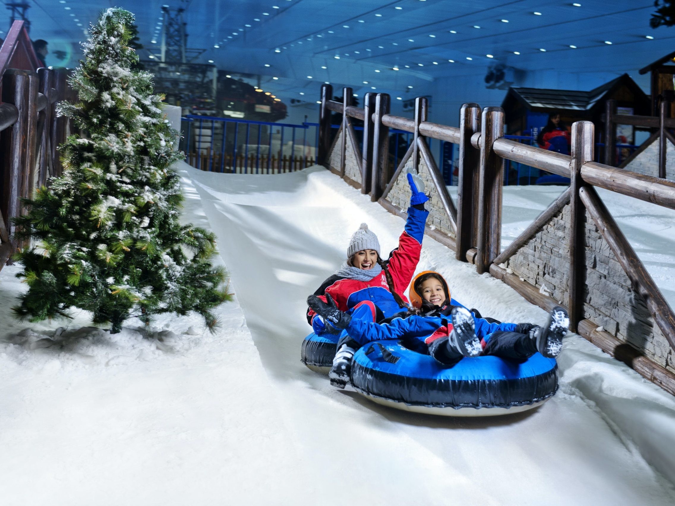 beat the heat at Ski Dubai