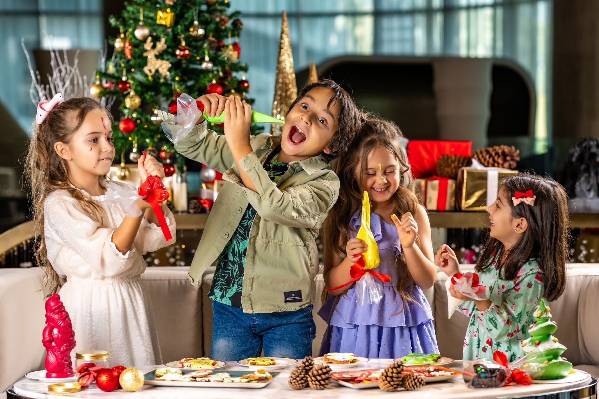 Grand Hyatt Abu Dhabi tree lighting