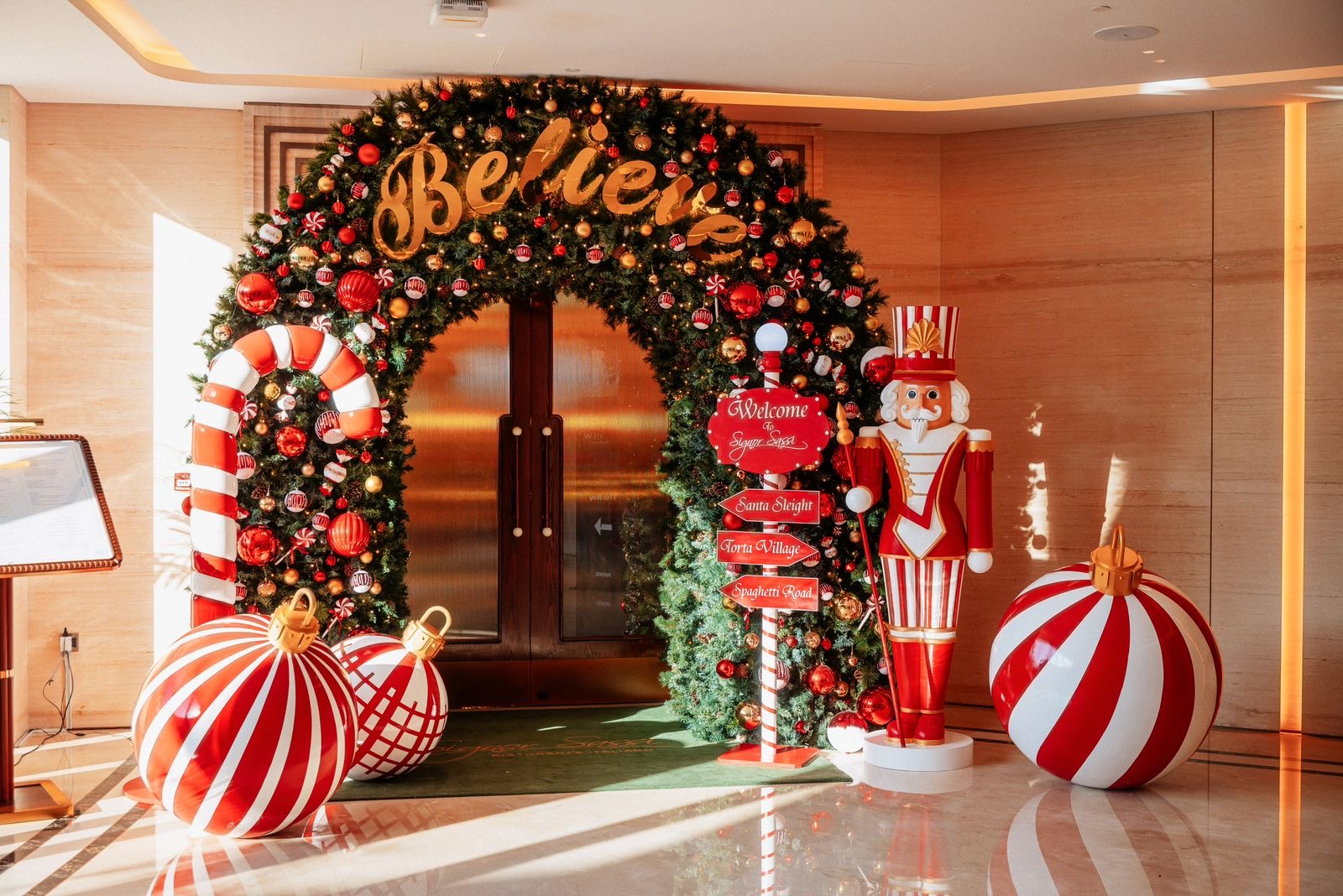 Dubai's most festive restaurants