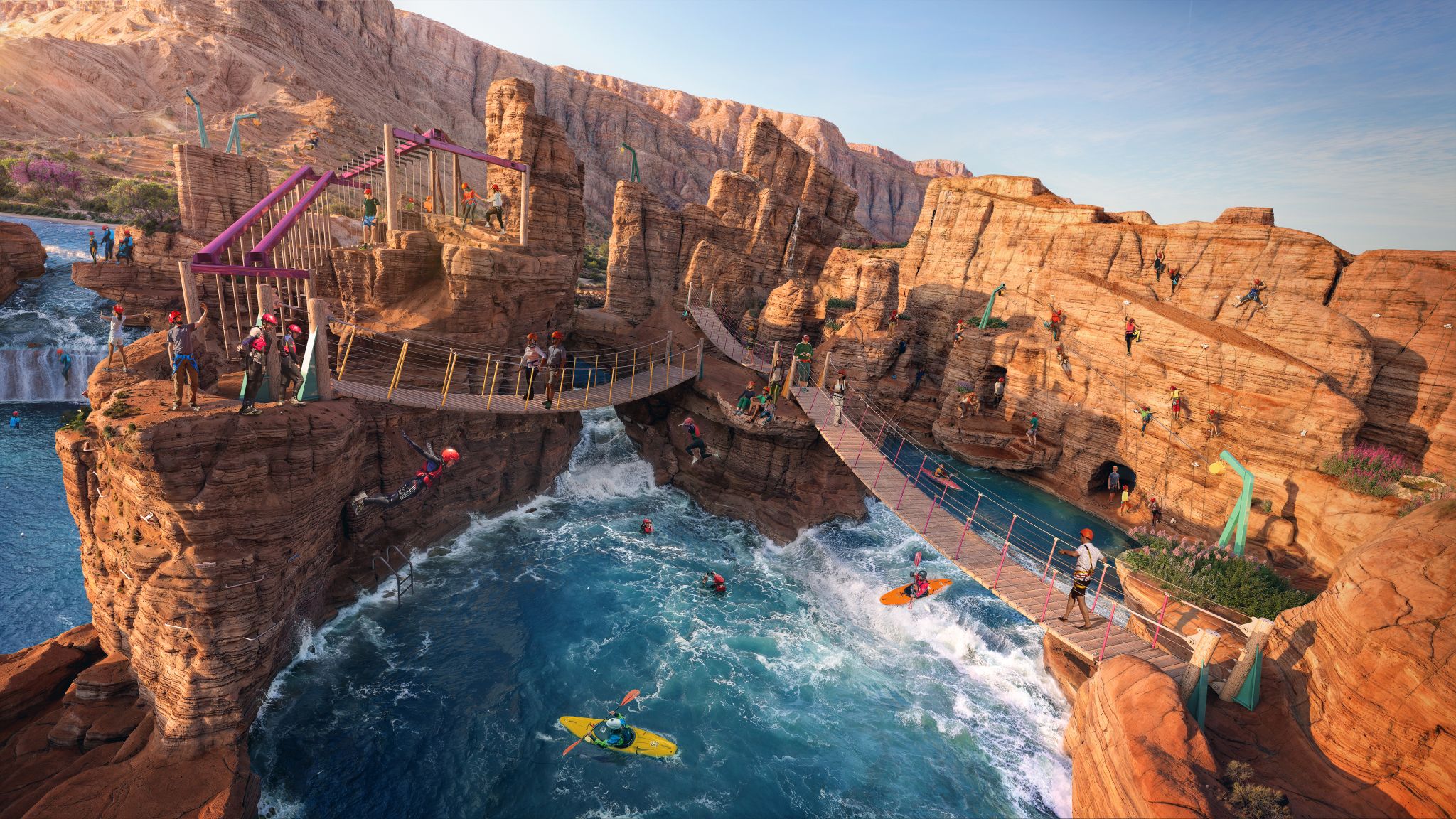 AquArabia waterpark Saudi Arabia